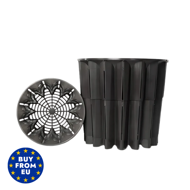 Roothus Anti-Spiral Pflanztopf für Cannabis | 1 L & 3 L Varianten