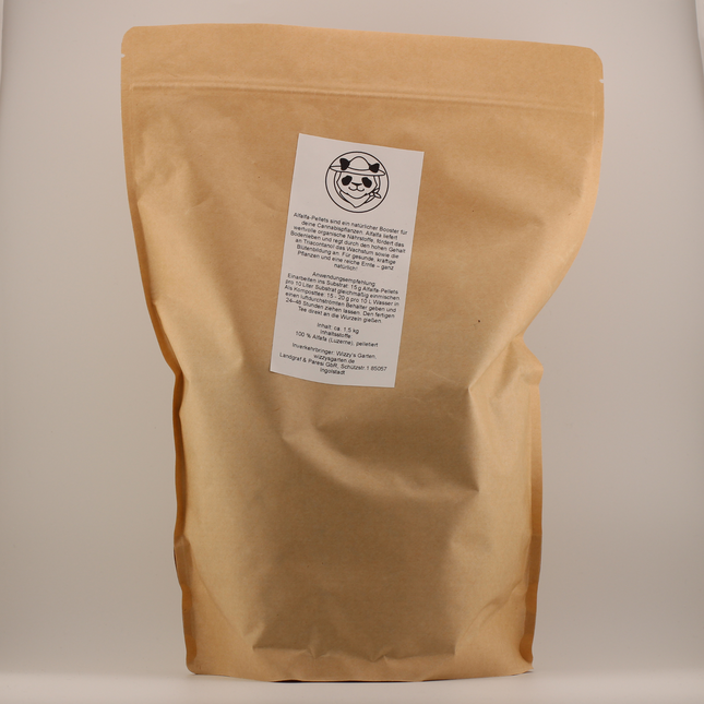 Wizzy’s Alfalfa-Pellets – natürlicher Booster für kräftiges Wachstum