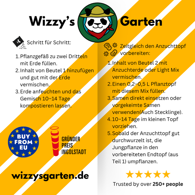 Magic Soil Mix - Wizzy's Living Soil | Kein pH-/EC-Messen und für Anfänger geeignet