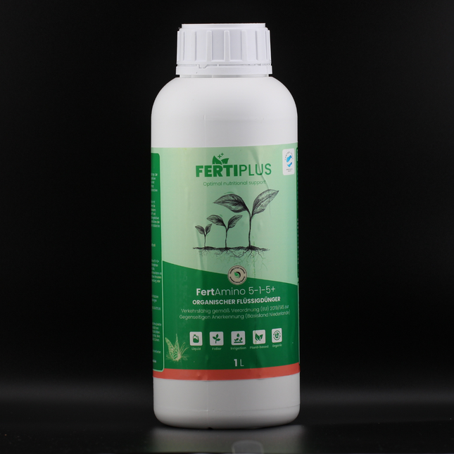 Fertiplus Liquid 5-1-5+ - organischer bio Dünger mit Aminosäuren