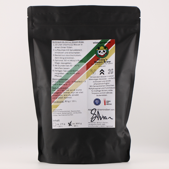Wizzy's Bloom Brew - Next Level Blütetee DIY Packung